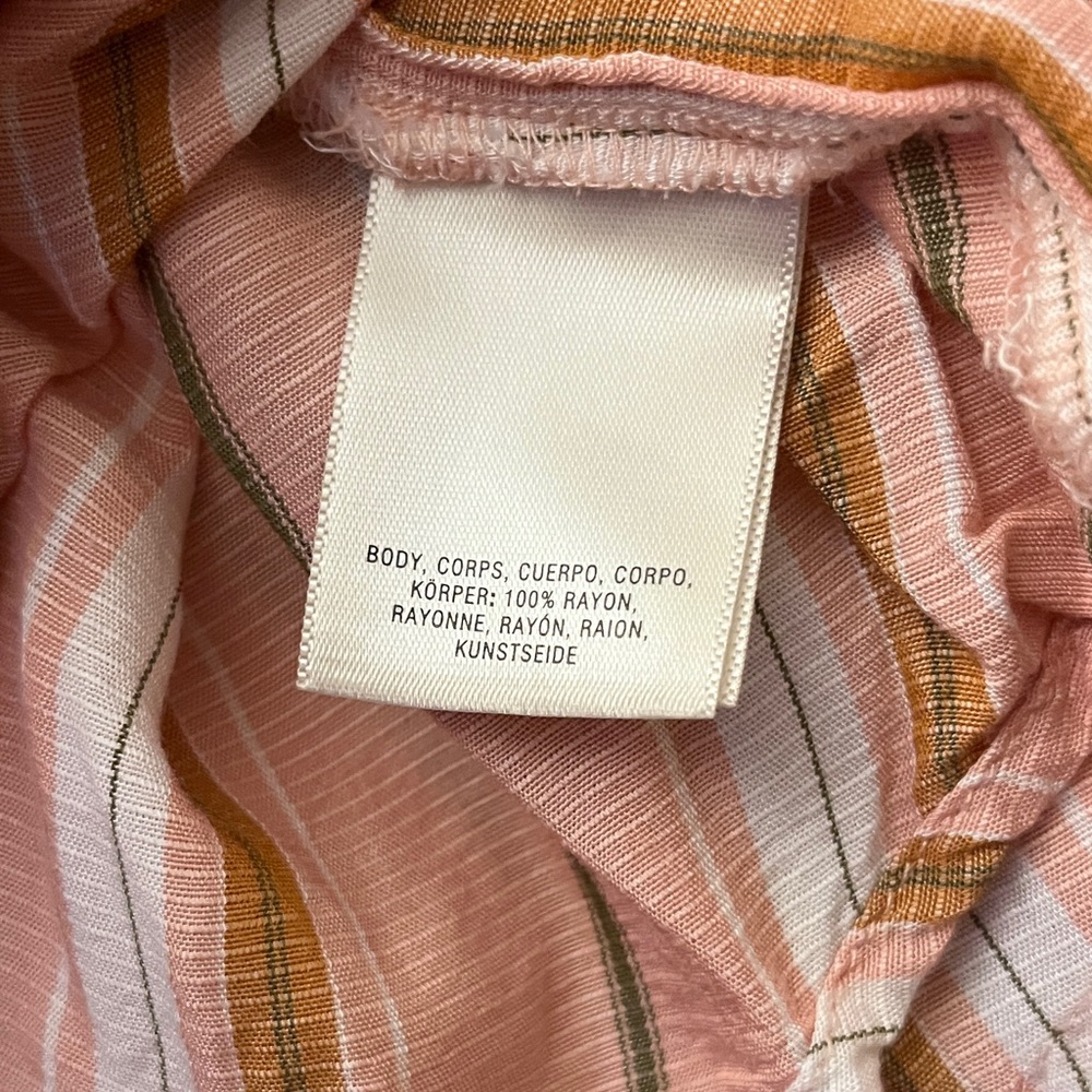 Maeve Brenda Blush Striped Blouse - Picture 7 of 9